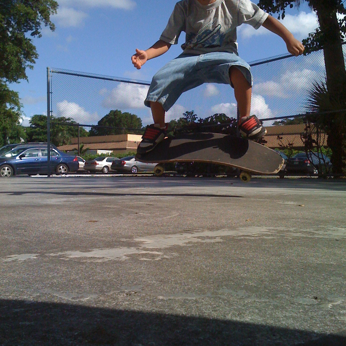 Jose D. Castillo does ollie at 5 years old, October 4, 2009