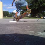 Jose D. Castillo does ollie at 5 years old, October 4, 2009